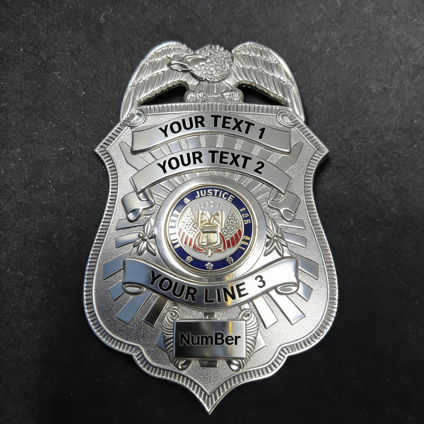 Customizable Badge TA25