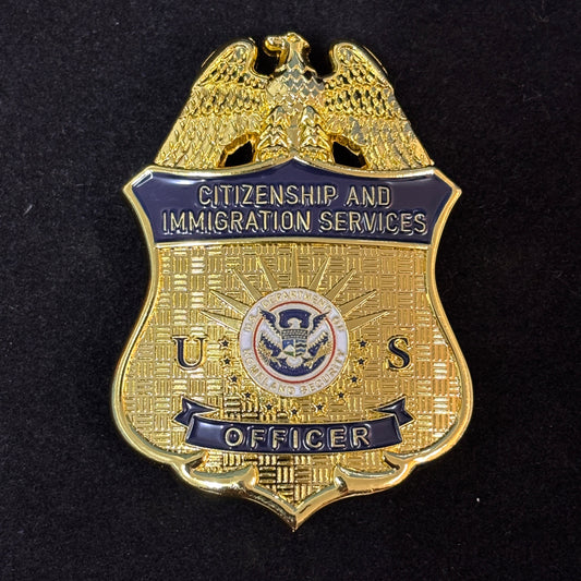 US Citizenship And Immigration Services Dep. Of Homeland Security Badges