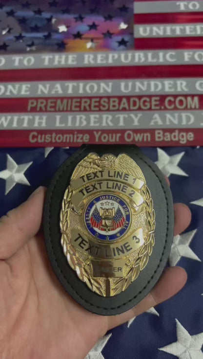 Customizable Badge TA06