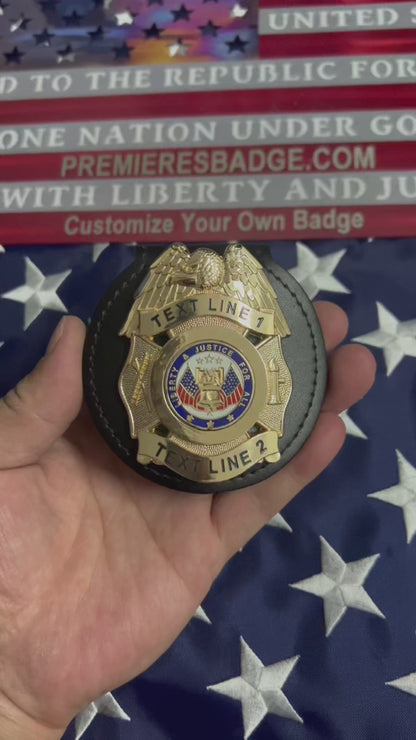 Customizable Badge TA28