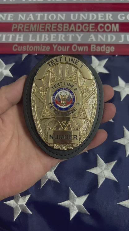 Customizable Badge TA07