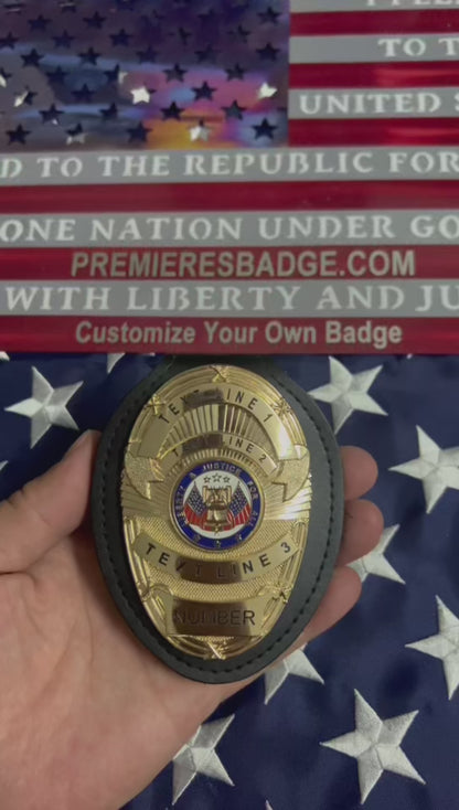 Customizable Badge TA18