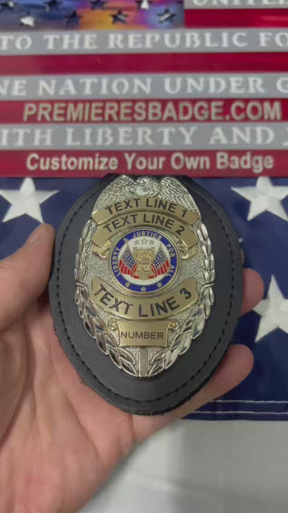 Customizable Badge TA08